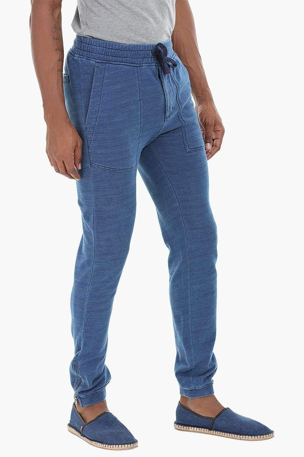 Indigo Cuff Jogger Sweatpants