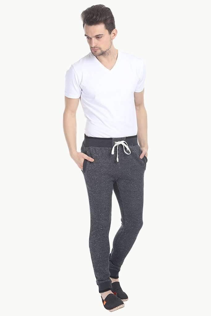 Jacquard Knit Relaxed Fit Pant