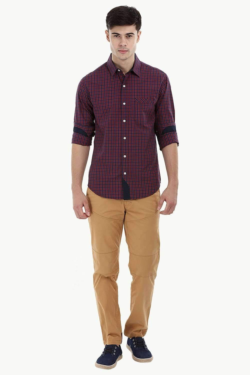 Knee-Patch Urban Chinos