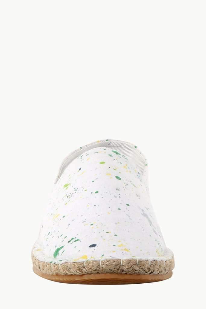 Knit Paint Overall Print Espadrilles