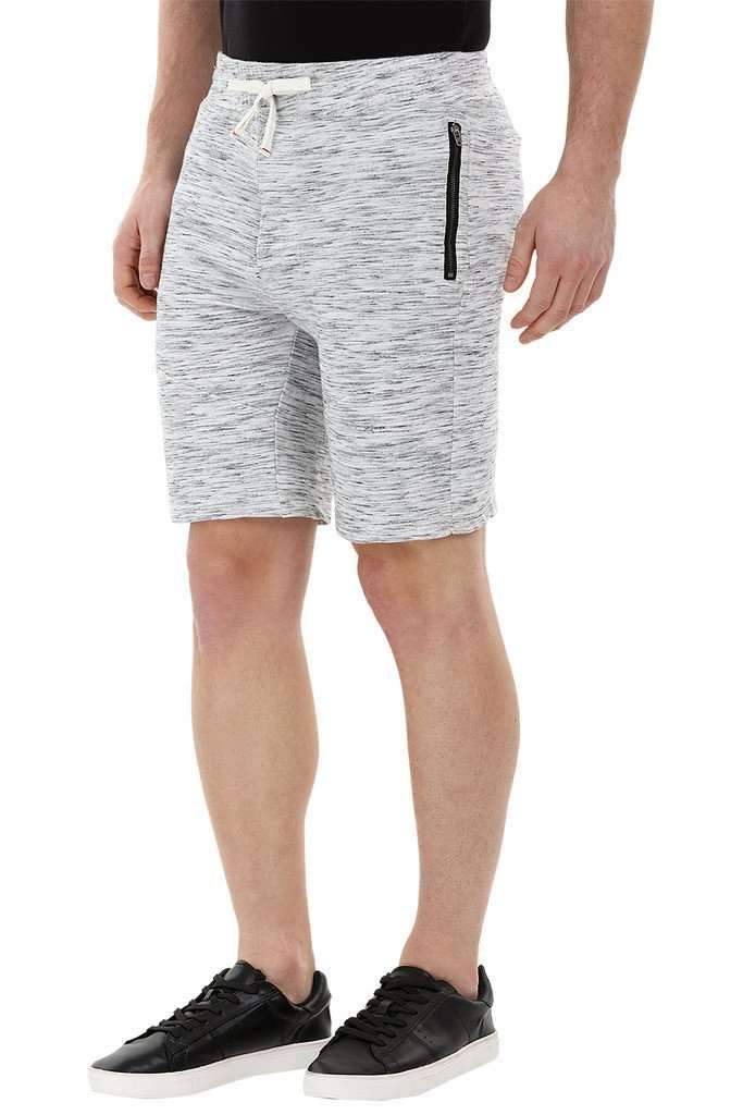 Knit Slub Workout Grey Shorts