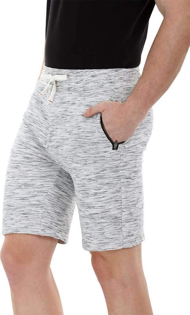 Knit Slub Workout Grey Shorts