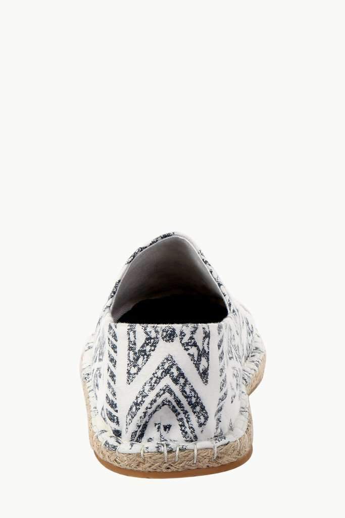 Knit Tribal Print Espadrilles