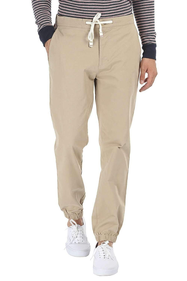 Light weight Peached Twill Cuff Jogger Pant