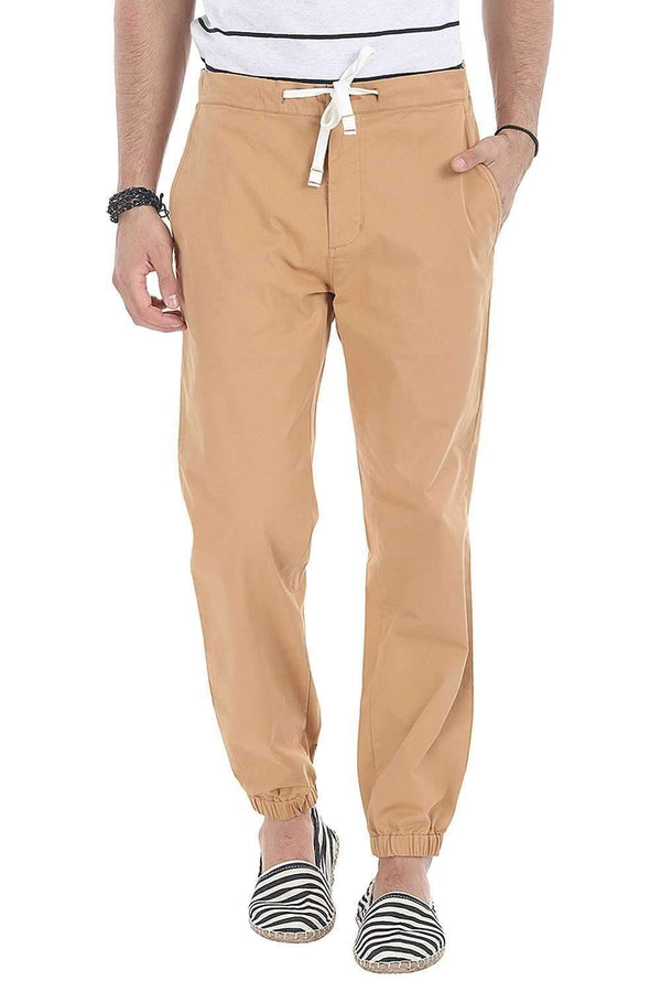 Light weight Peached Twill Cuff Jogger Pant