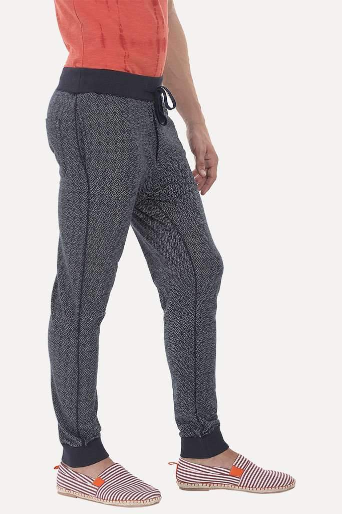 Lightweight Cotton Jacquard Knit Pants