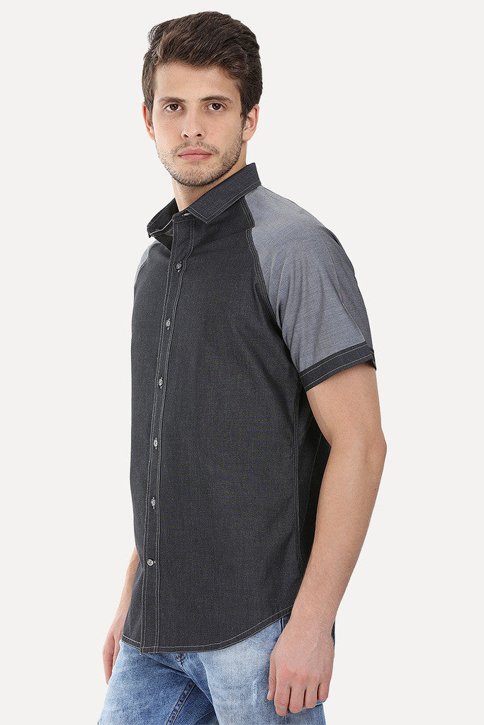 Lightweight Cotton Weave Raglan Shirt