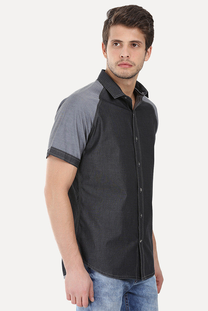 Lightweight Cotton Weave Raglan Shirt