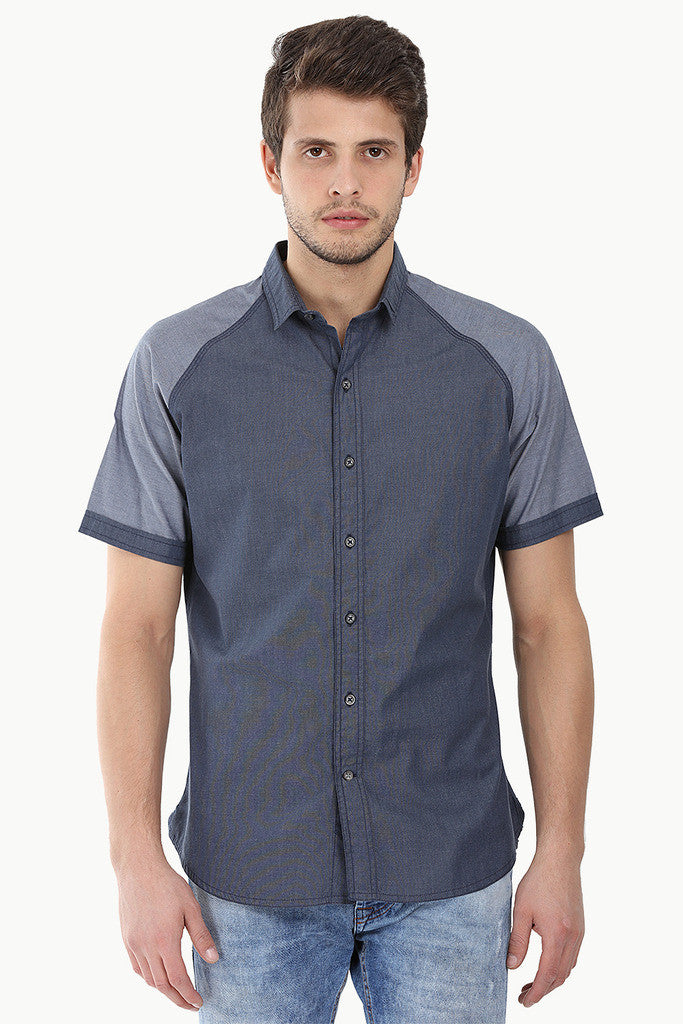 Lightweight Cotton Weave Raglan Shirt