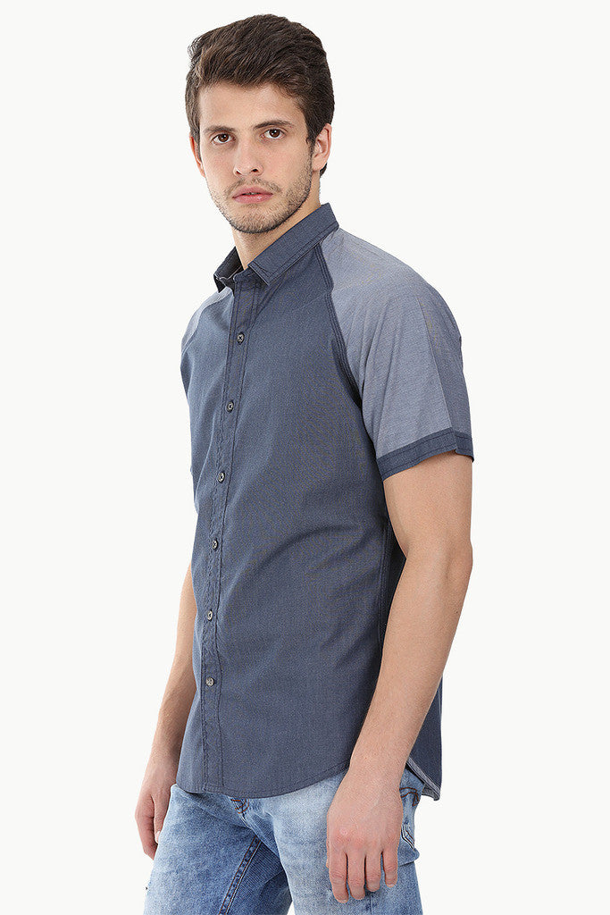 Lightweight Cotton Weave Raglan Shirt