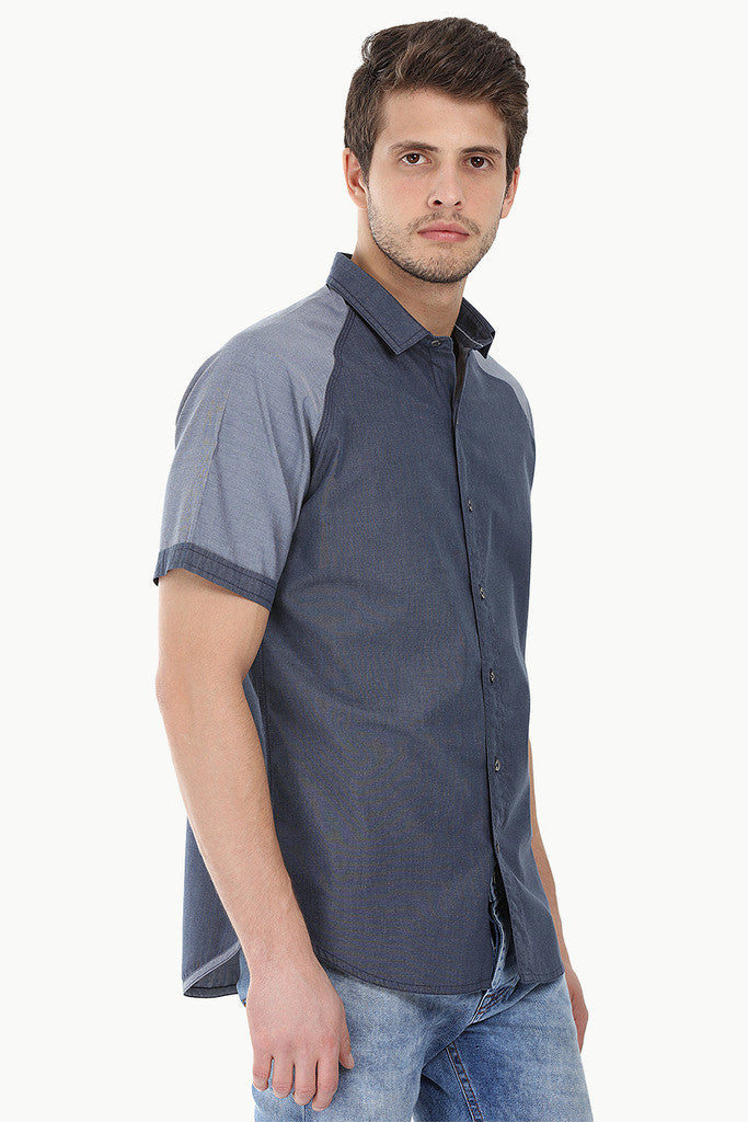 Lightweight Cotton Weave Raglan Shirt