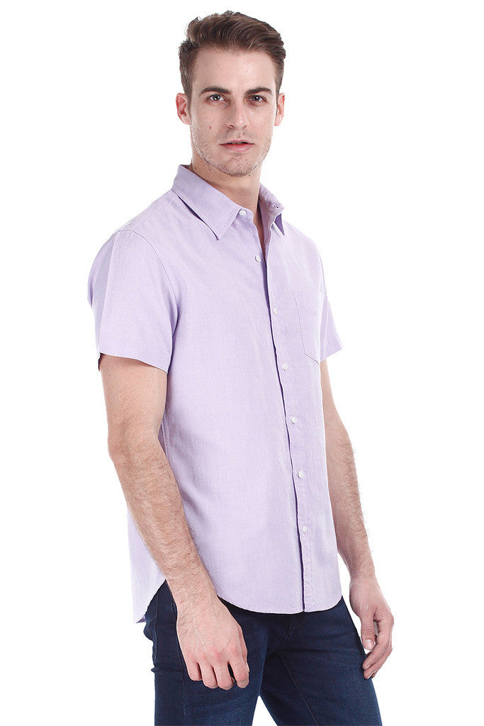 Lightweight Egyptian Cotton Short Sleeve Oxford Shirt