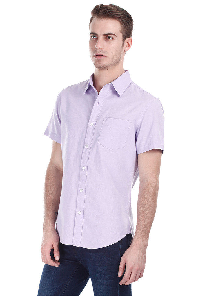 Lightweight Egyptian Cotton Short Sleeve Oxford Shirt