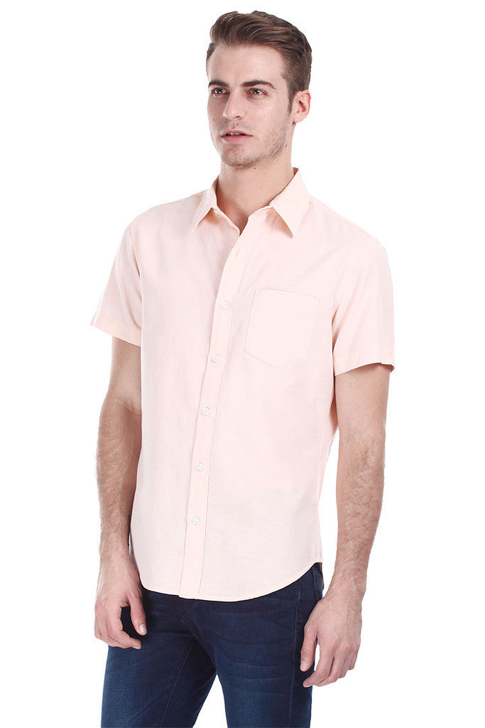 Lightweight Egyptian Cotton Short Sleeve Oxford Shirt
