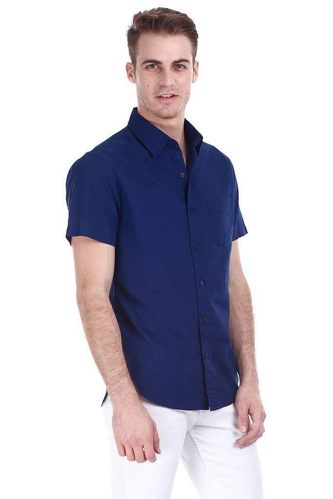 Lightweight Egyptian Cotton Short Sleeve Oxford Shirt