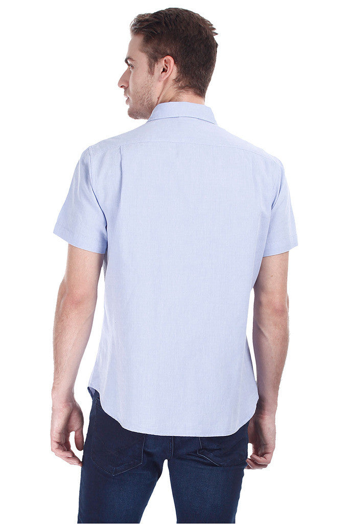 Lightweight Egyptian Cotton Short Sleeve Oxford Shirt