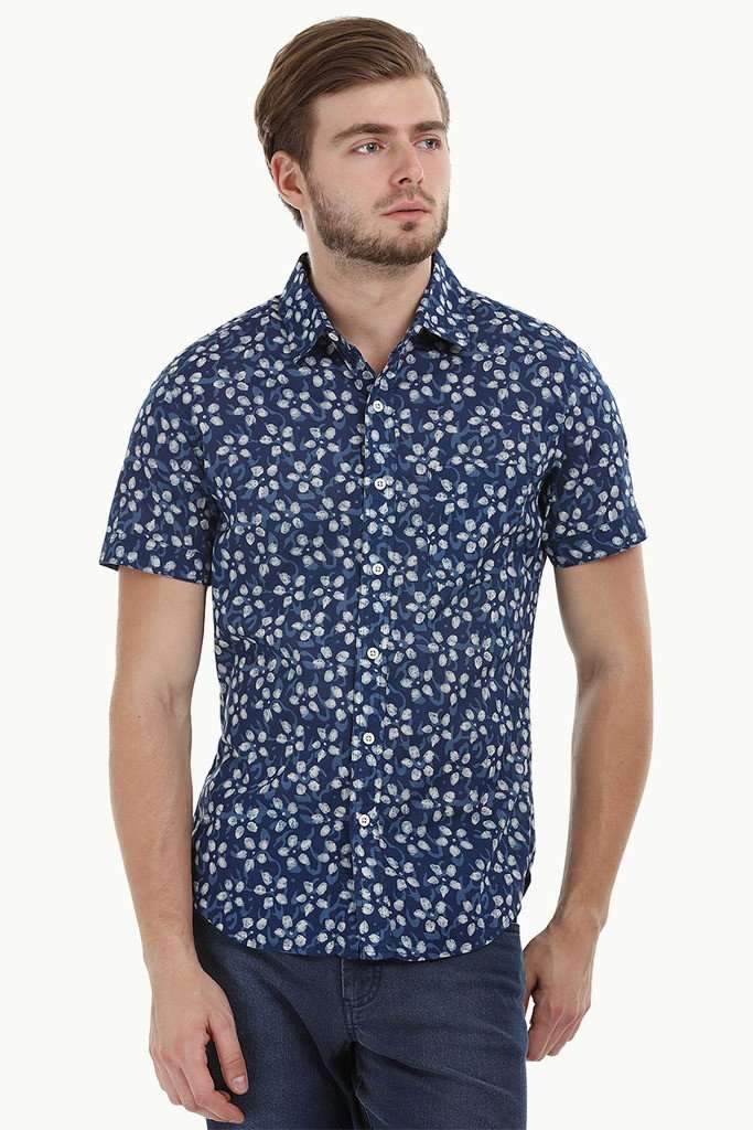 Lightweight Floral Printed Shirt