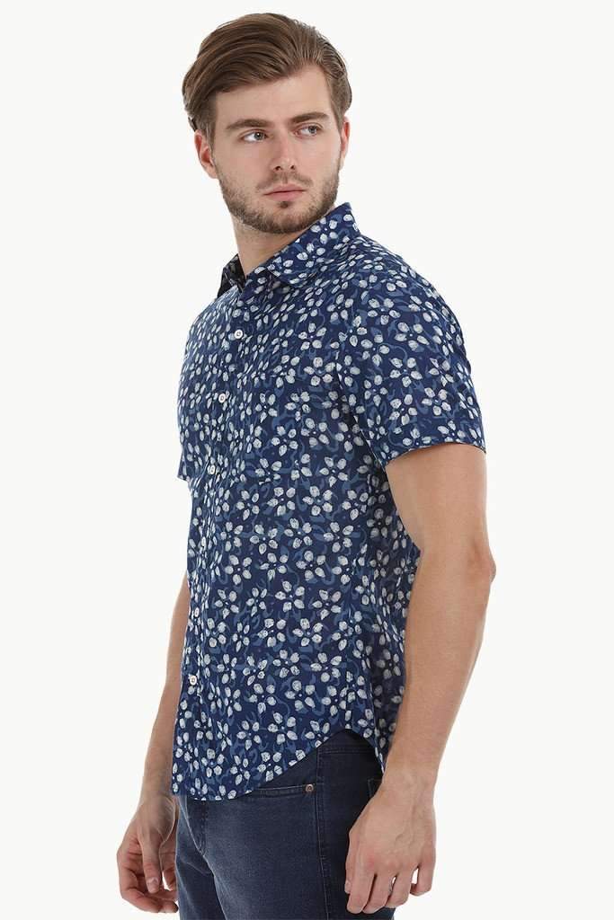 Lightweight Floral Printed Shirt
