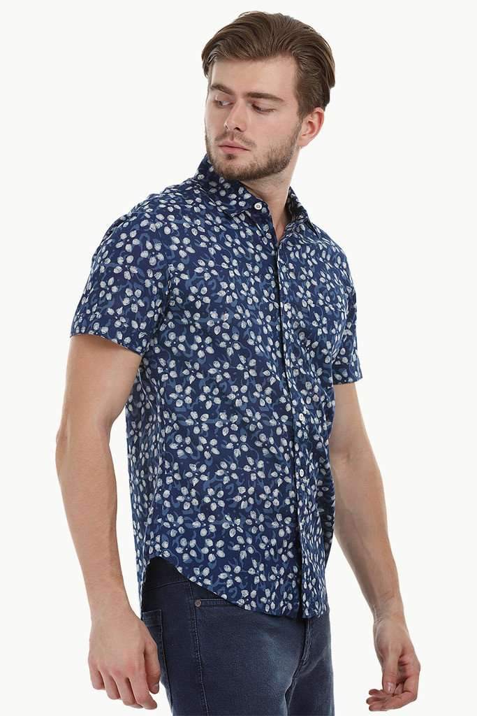 Lightweight Floral Printed Shirt