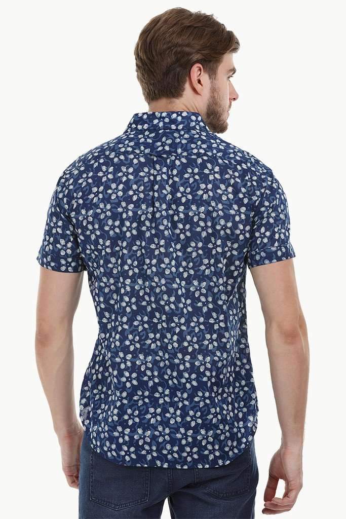 Lightweight Floral Printed Shirt