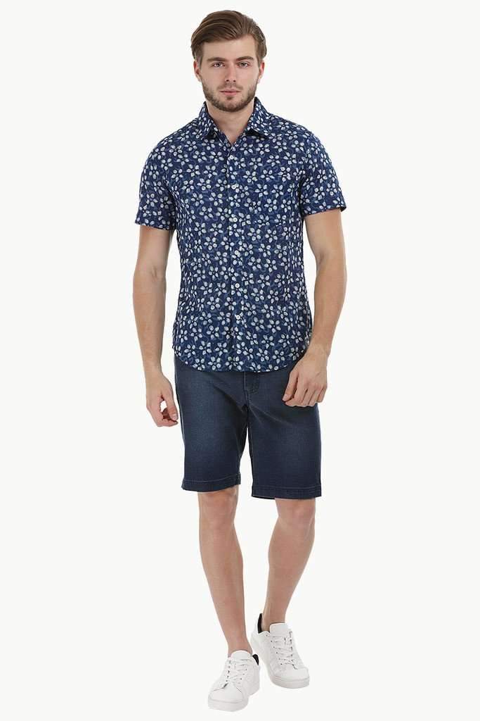 Lightweight Floral Printed Shirt
