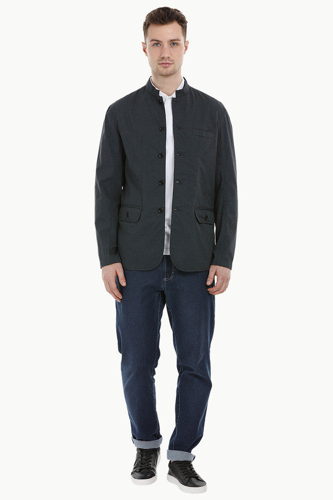 Lightweight Green Nehru Jacket