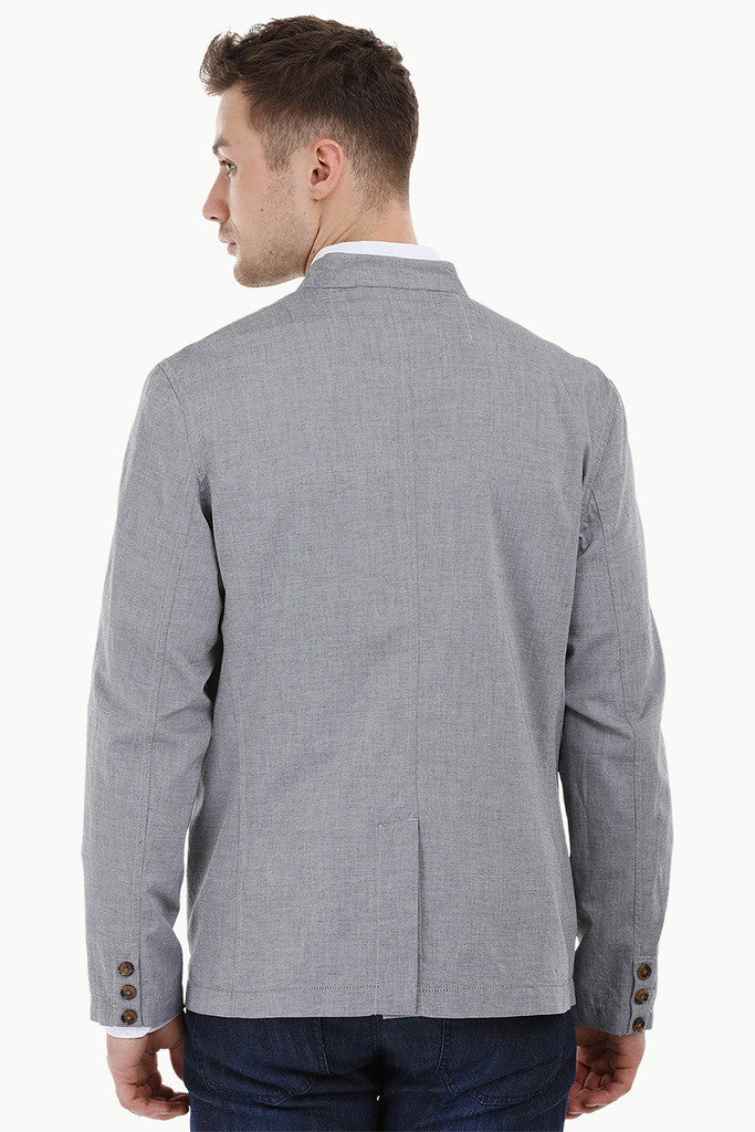 Lightweight Grey Nehru Jacket