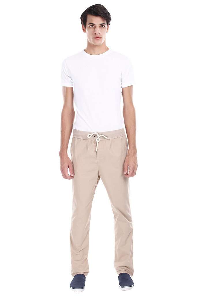 Lightweight Twill Jogger Pants