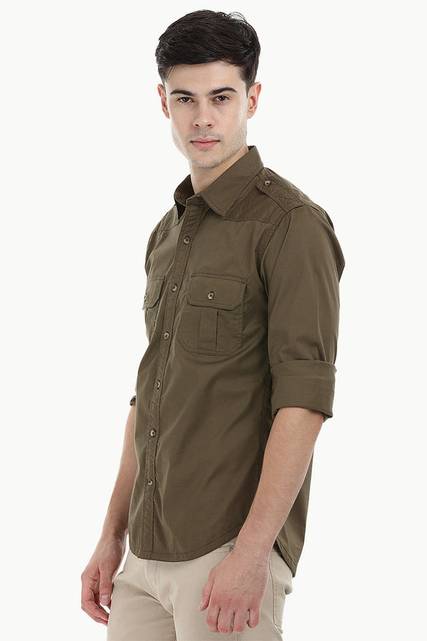 Lycra Expedition Stretchable Shirt