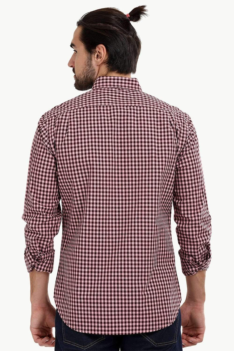 Men's Lemonade Pink Gingham Shirt