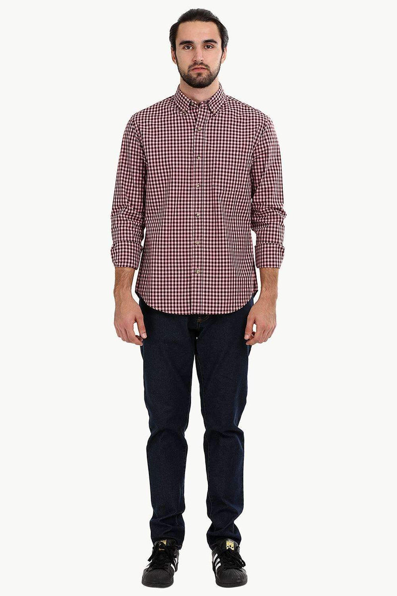 Men's Lemonade Pink Gingham Shirt