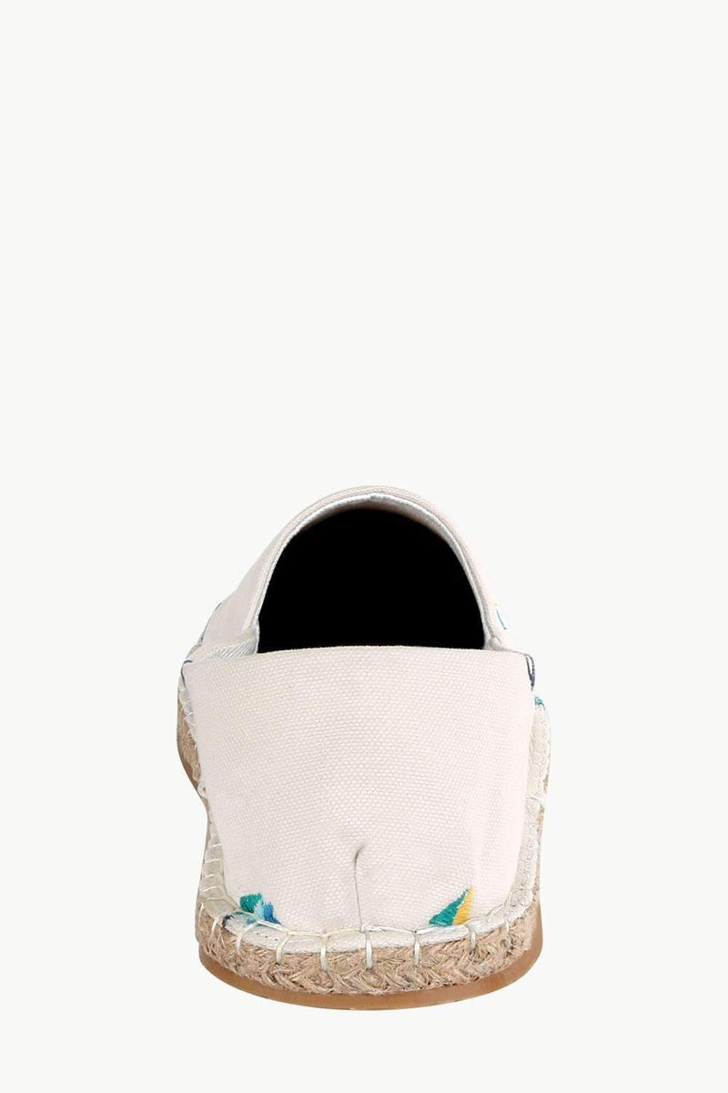 Mens Banana Embroidered Espadrilles