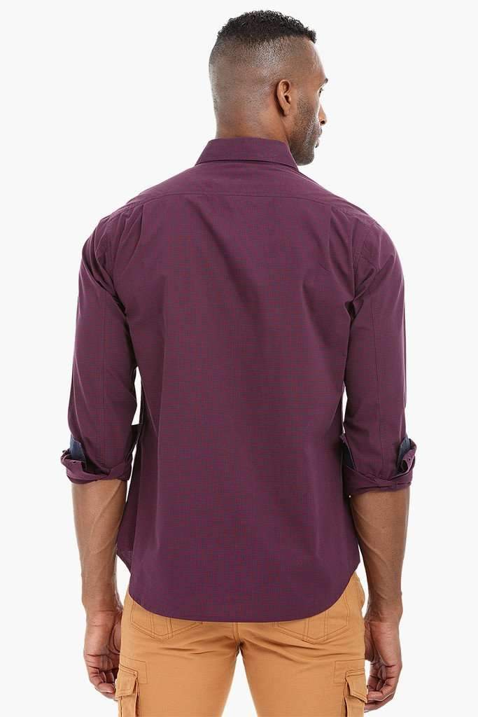 Microcheck Gingham Shirt