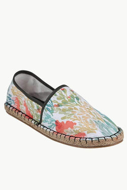 Multicolor Floral Espadrilles