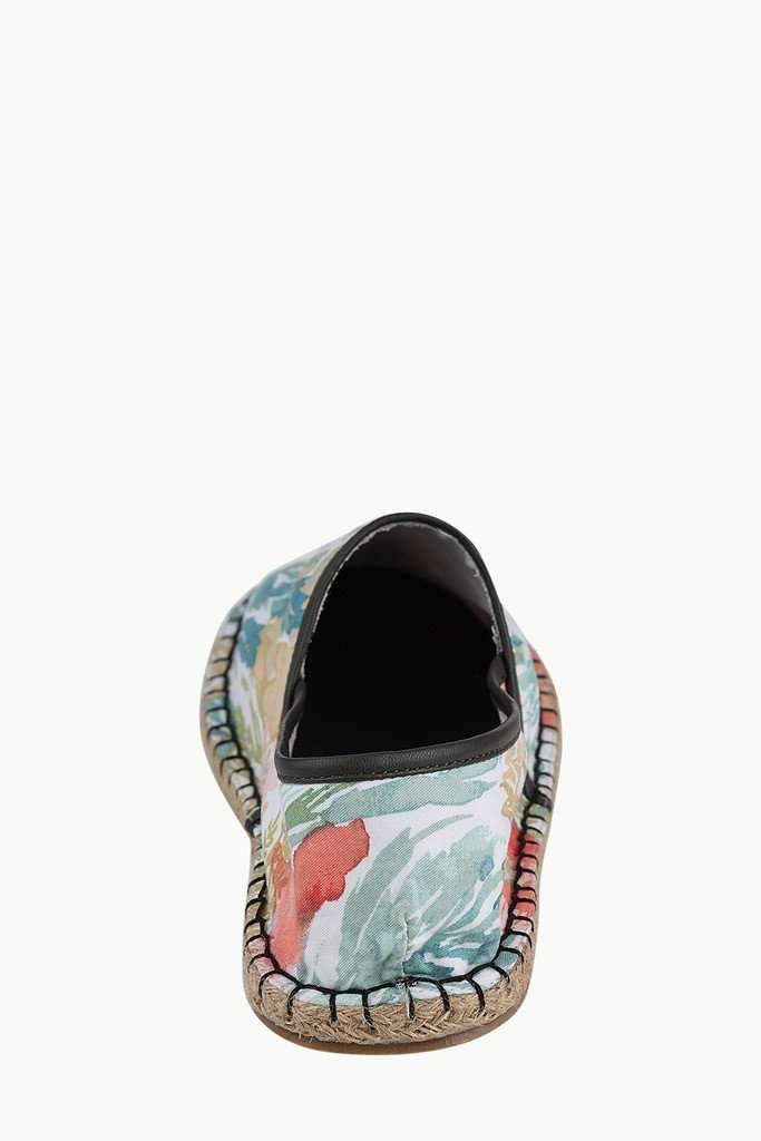 Multicolor Floral Espadrilles