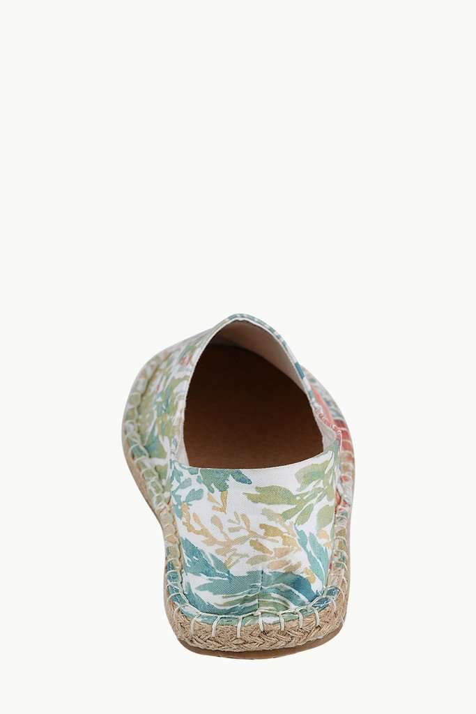 Multicolor Floral Love Espadrilles