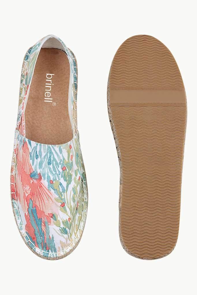 Multicolor Floral Love Espadrilles