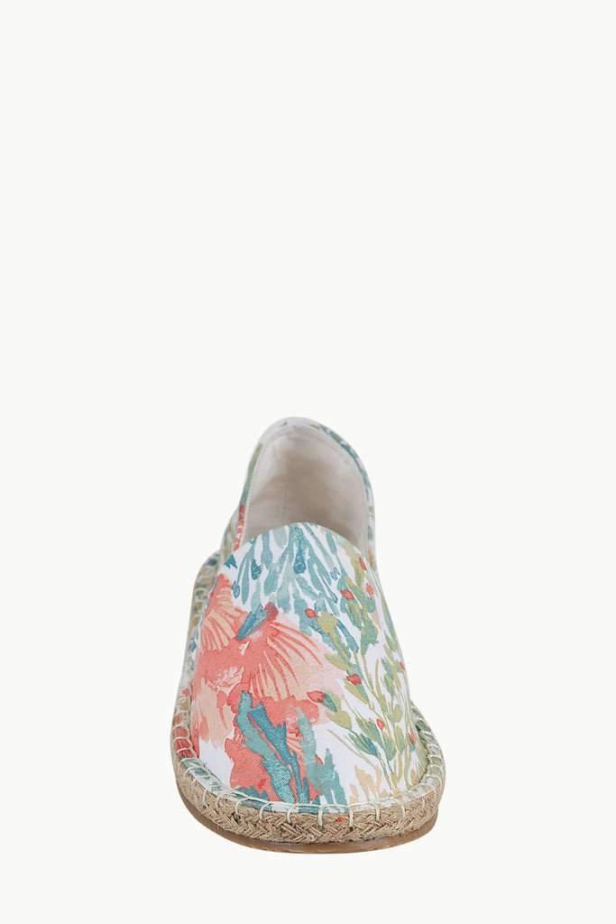 Multicolor Floral Love Espadrilles