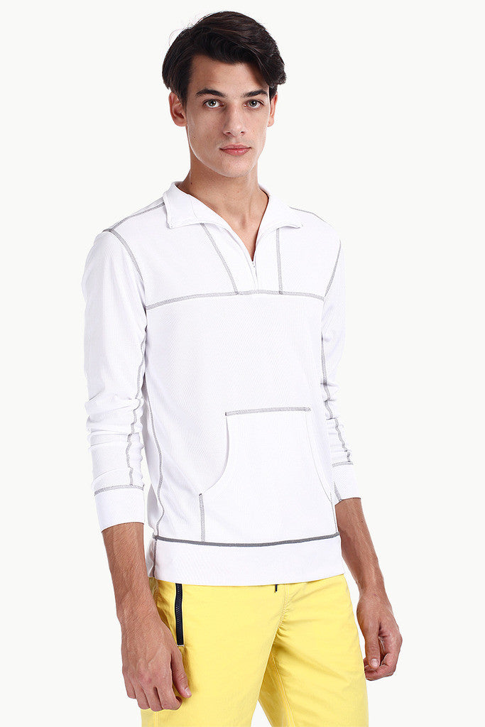 Performance Wear Pullover With Kangaroo Pocket