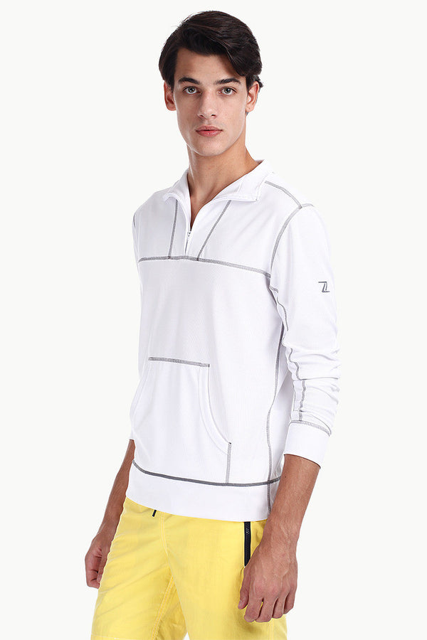 Performance Wear Pullover With Kangaroo Pocket