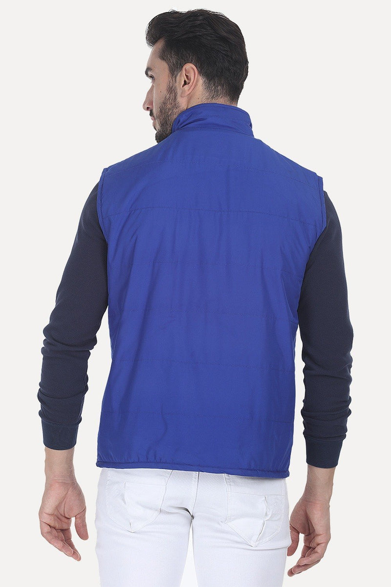 Polyester Padded Sleevless Cire Jacket