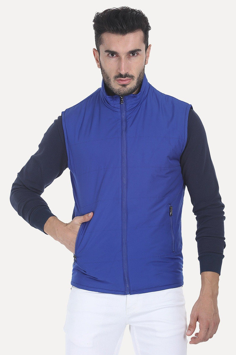 Polyester Padded Sleevless Cire Jacket