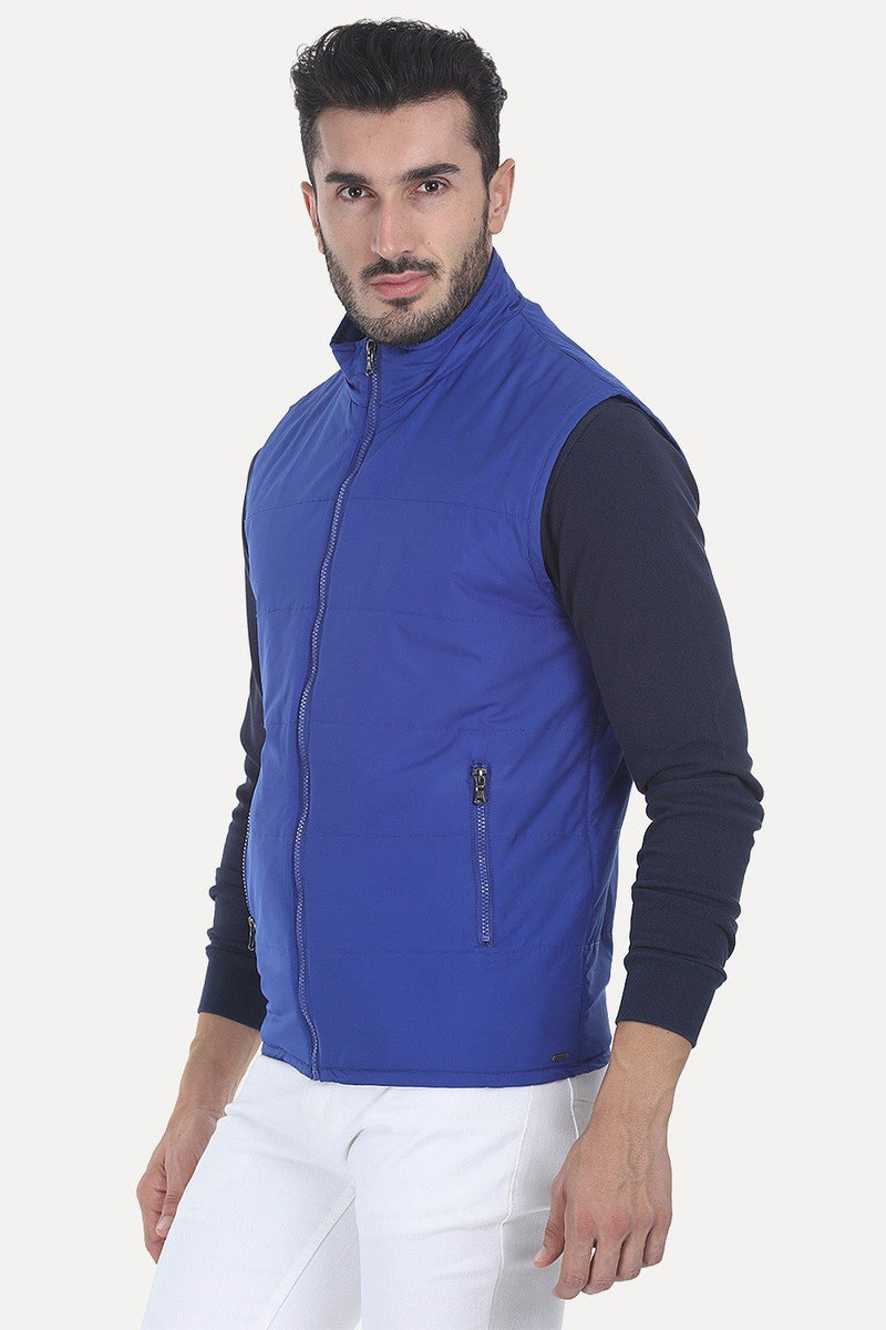 Polyester Padded Sleevless Cire Jacket