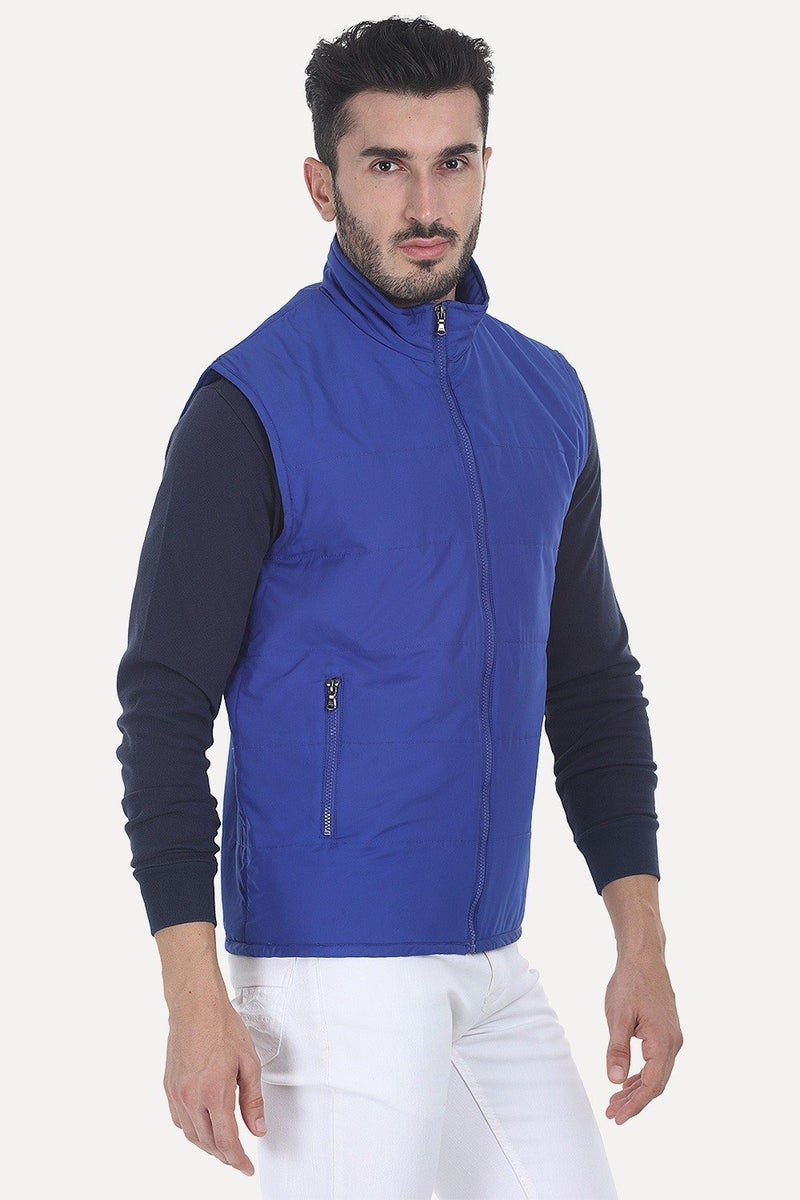 Polyester Padded Sleevless Cire Jacket