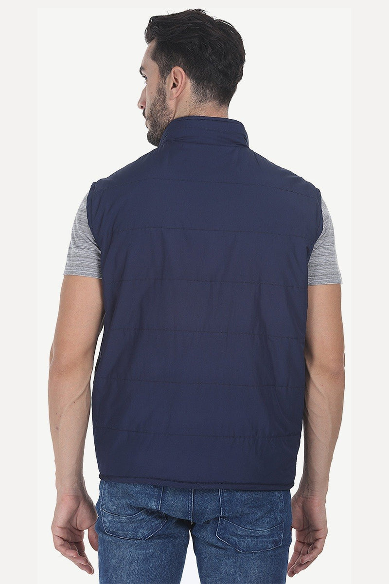 Polyester Padded Sleevless Cire Jacket