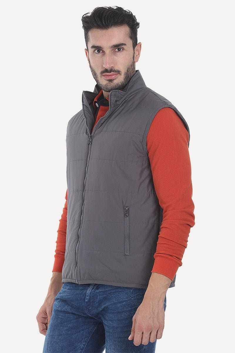 Polyester Padded Sleevless Cire Jacket