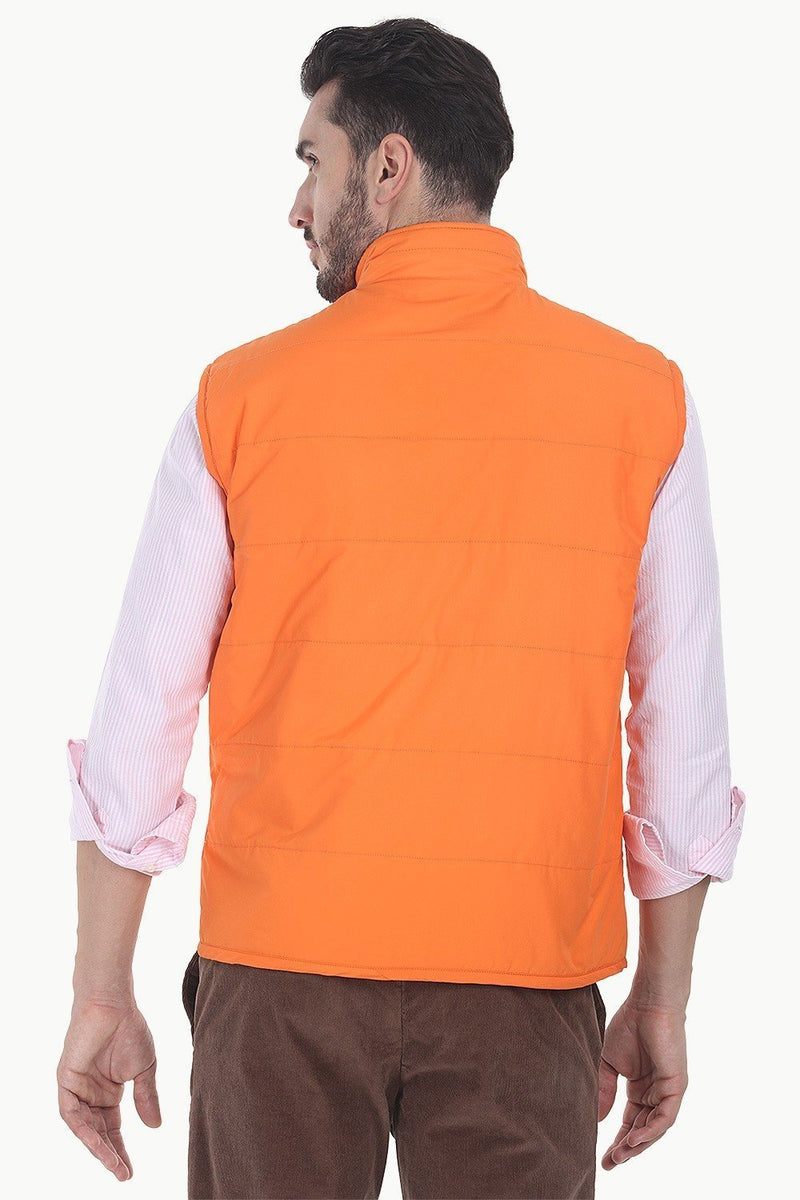 Polyester Padded Sleevless Cire Jacket