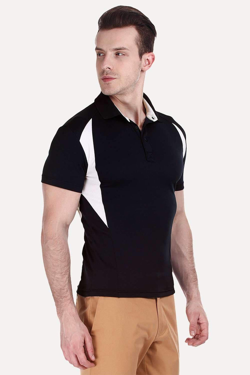 Performance Wear Polo With Contrast Panel