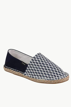 Printed Block Canvas Espadrilles