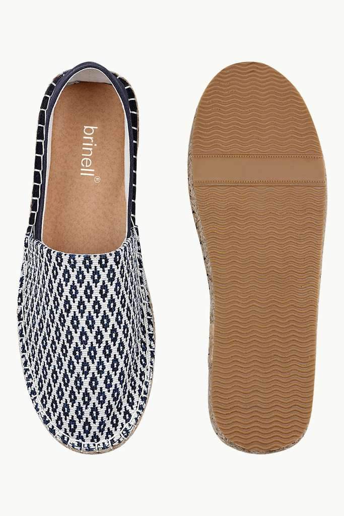 Printed Block Canvas Espadrilles